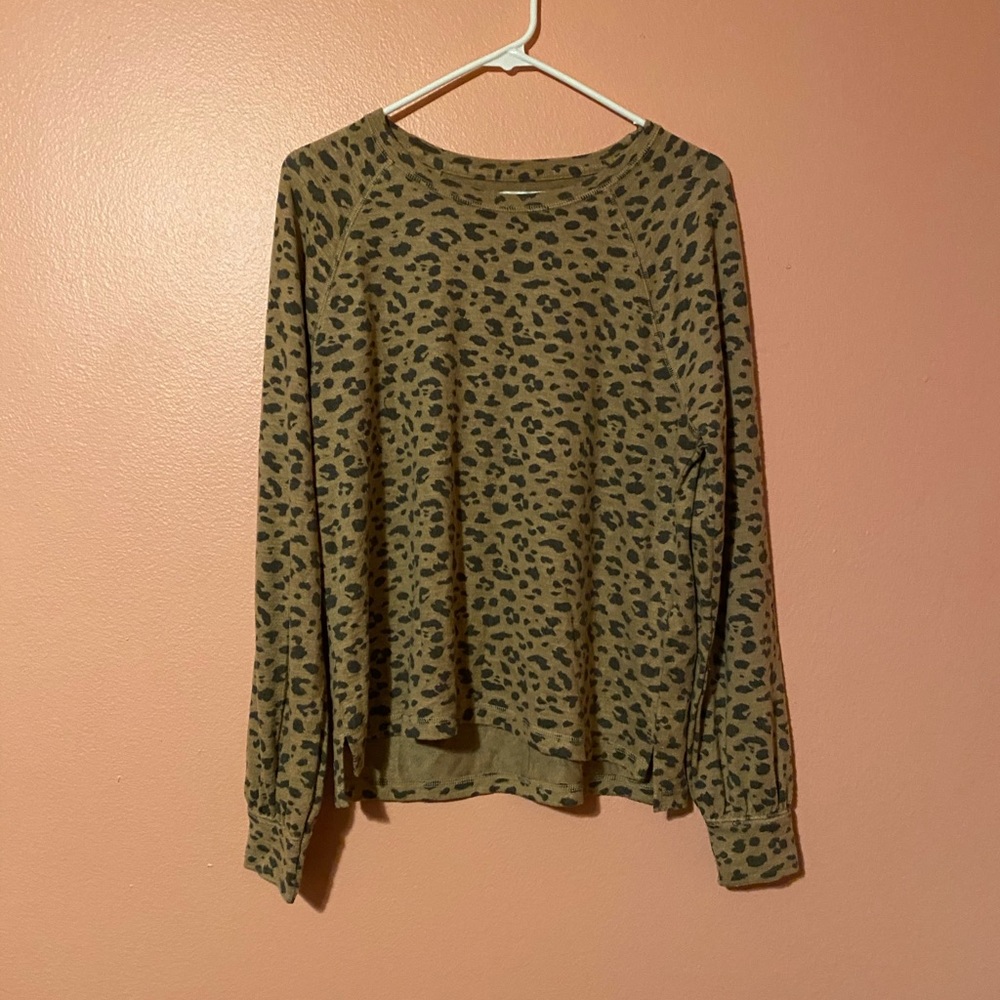Leopard Print Sweater